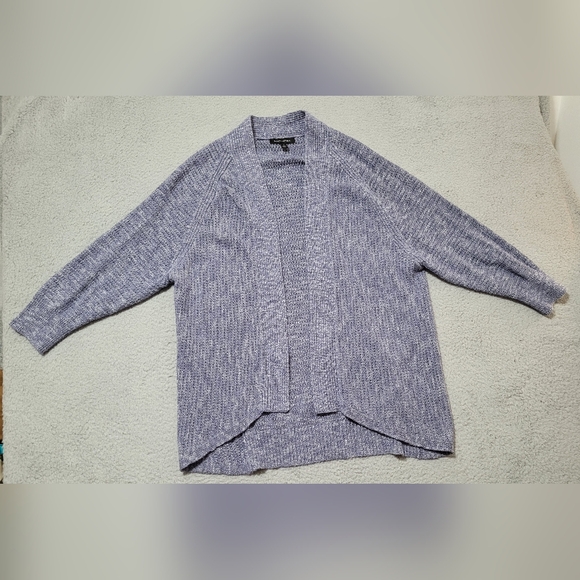 Banana Republic Blue Knit Open Cardigan Large - Picture 1 of 9